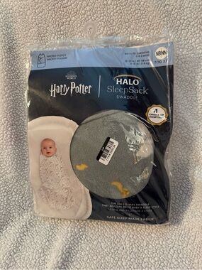 Halo SleepSack Swaddle - Gray with Yellow Accents, Harry Potter B19